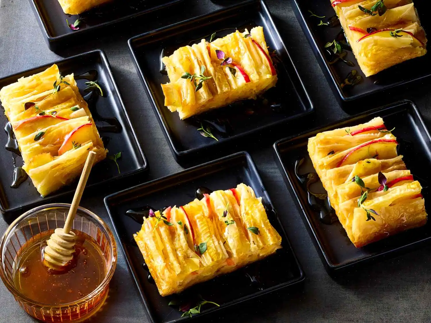 Crinkle Cake with Apples and Camembert Recipe