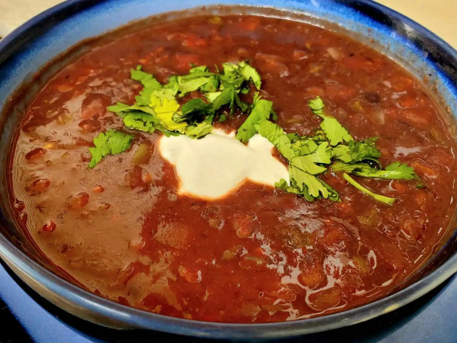 Black Bean and Tomato Soup Recipe