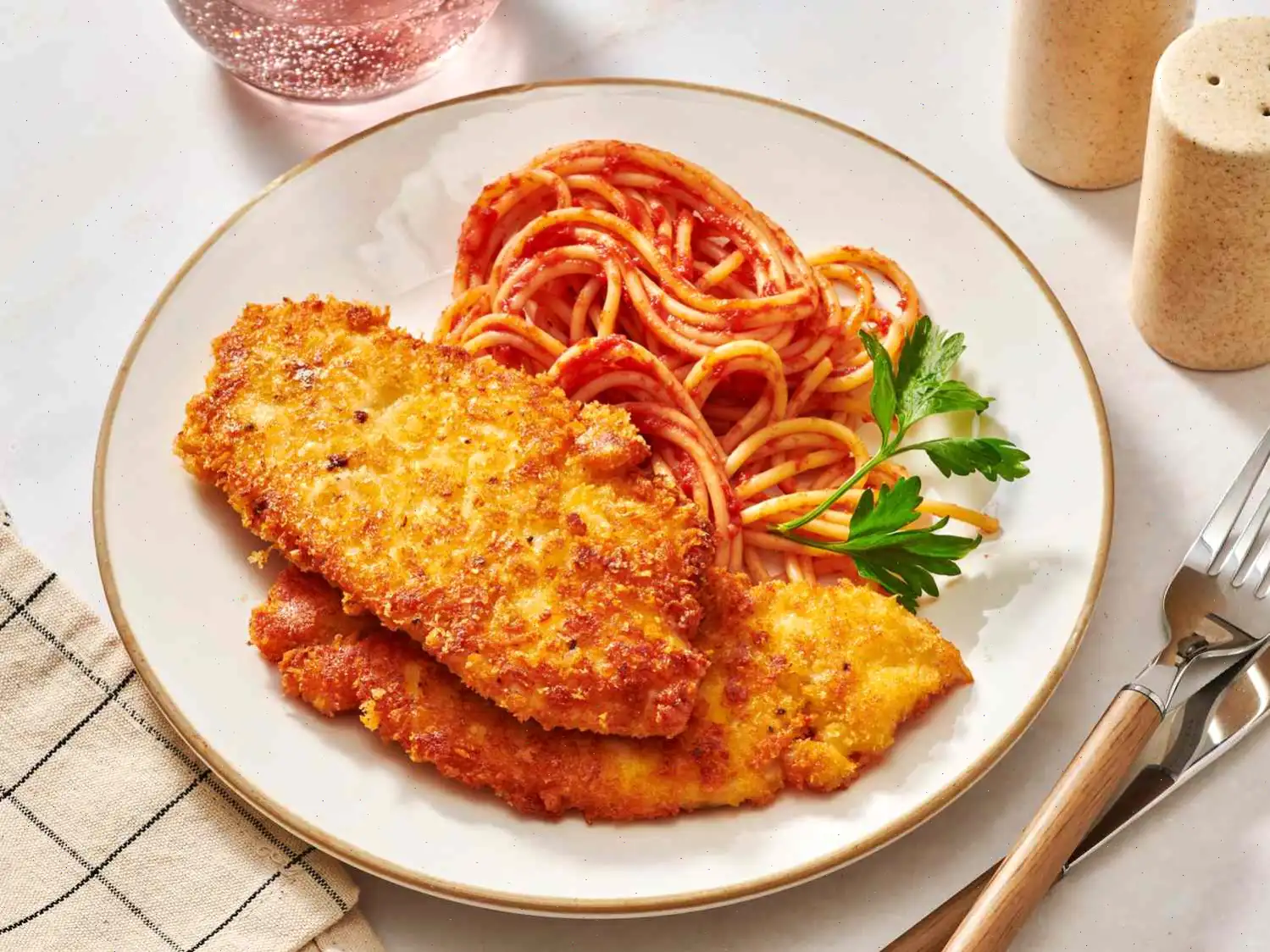 Crusted Chicken Romano Recipe