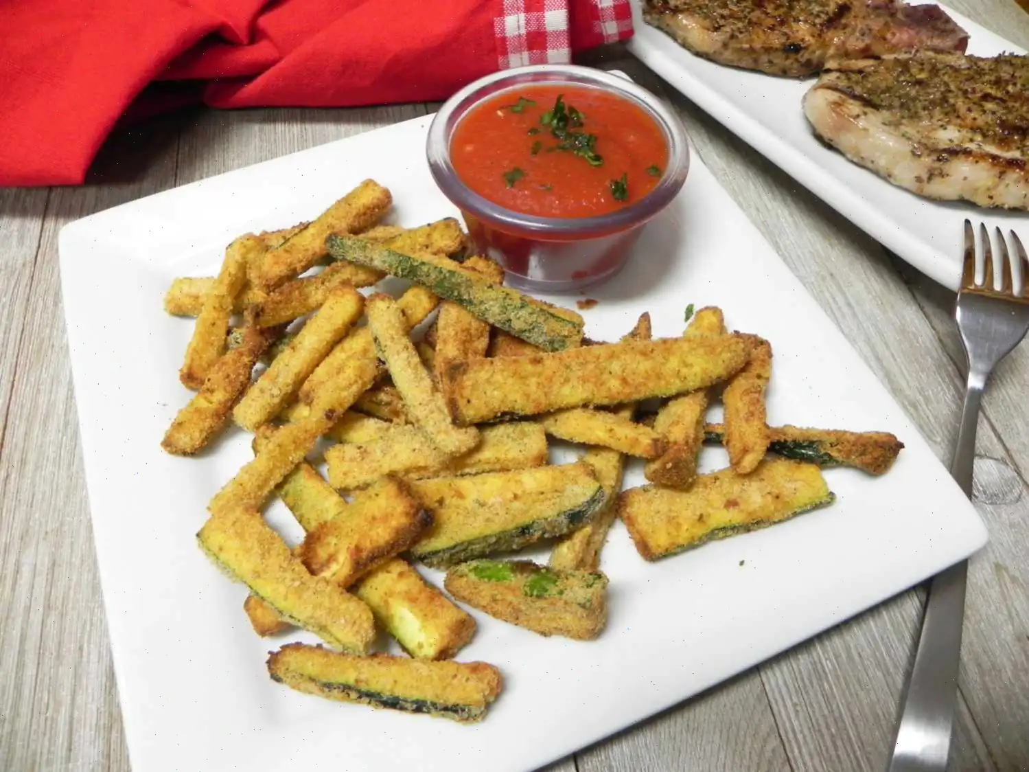 The Secret to These Crispy Zucchini Fries? Your Air Fryer