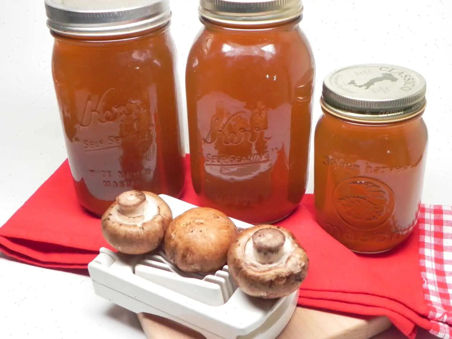 Instant Pot Mushroom Broth Recipe