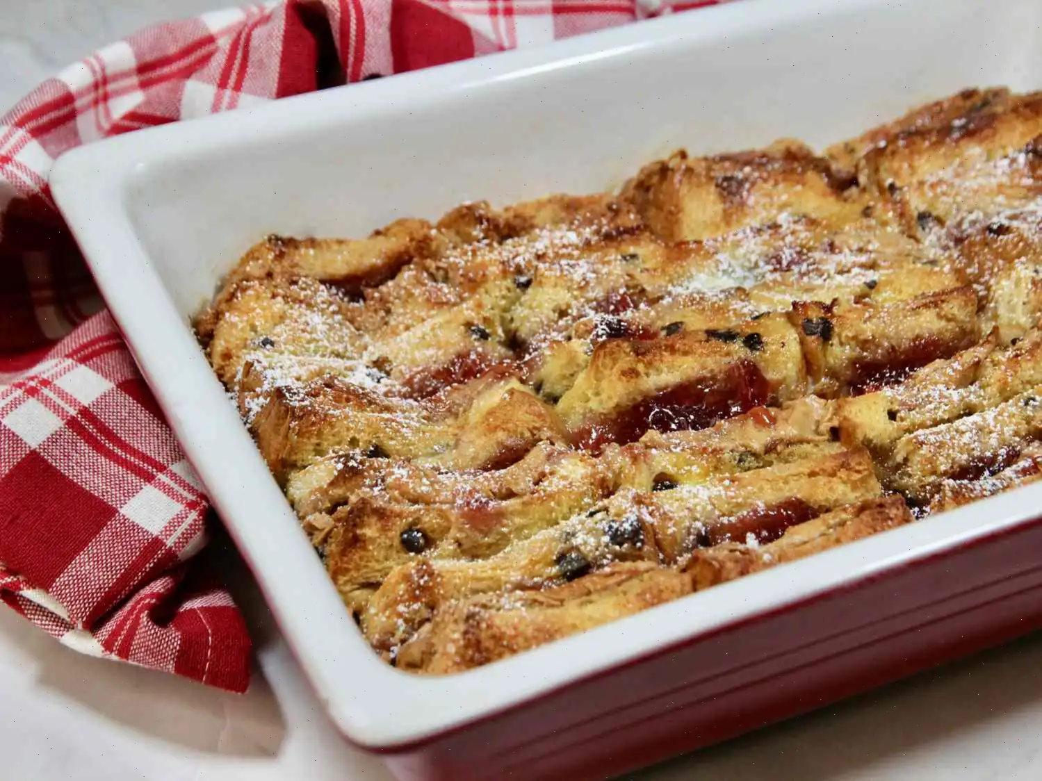 Peanut Butter and Jelly French Toast Casserole Recipe