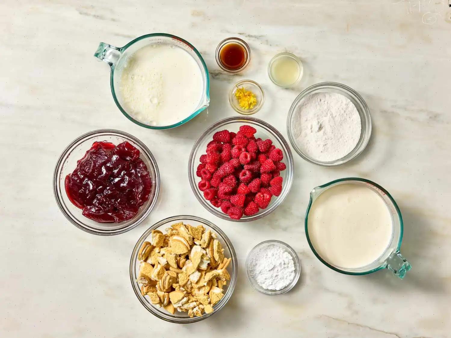 Lemon Raspberry Golden Oreo Fluff Recipe