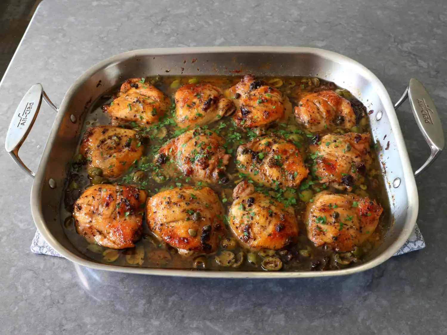 Chef John's Chicken Marbella Recipe
