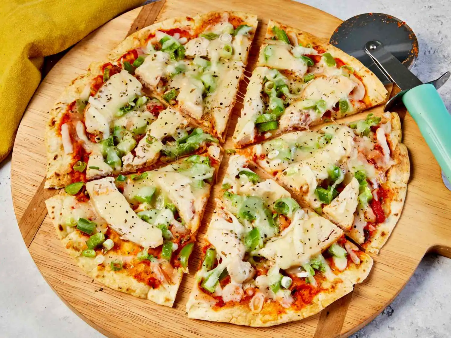 Easy Tortilla Pizza Recipe