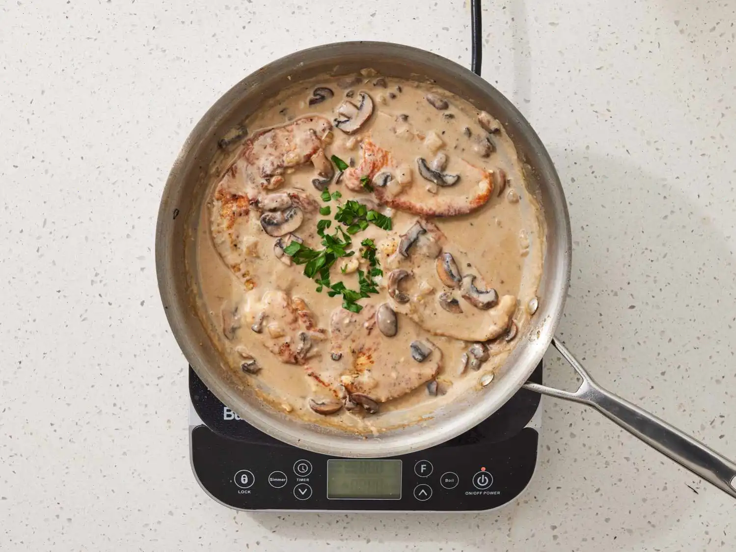 Turkey Chops with Mushroom Gravy Recipe