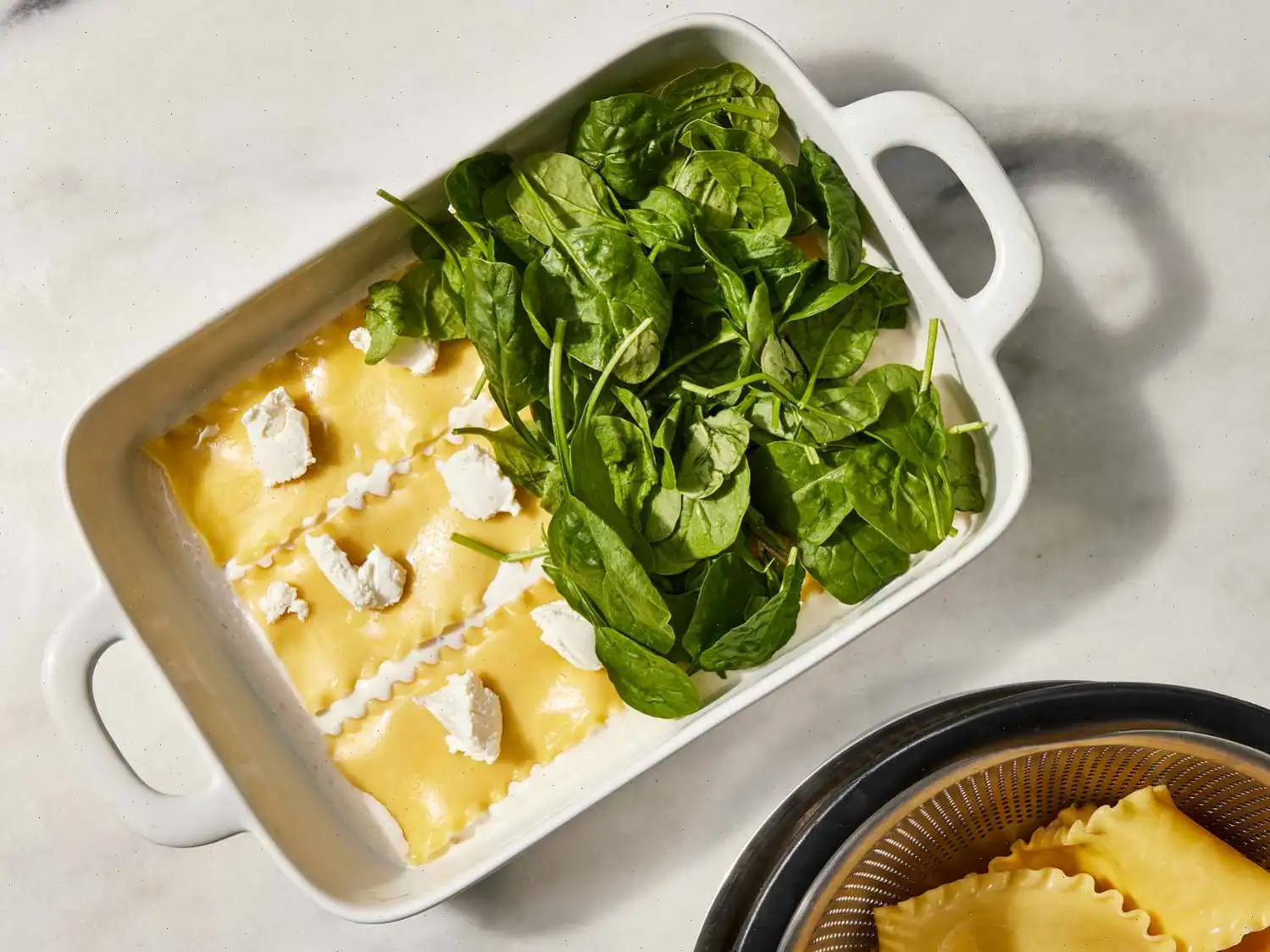 Chicken and Spinach Alfredo Lasagna Recipe