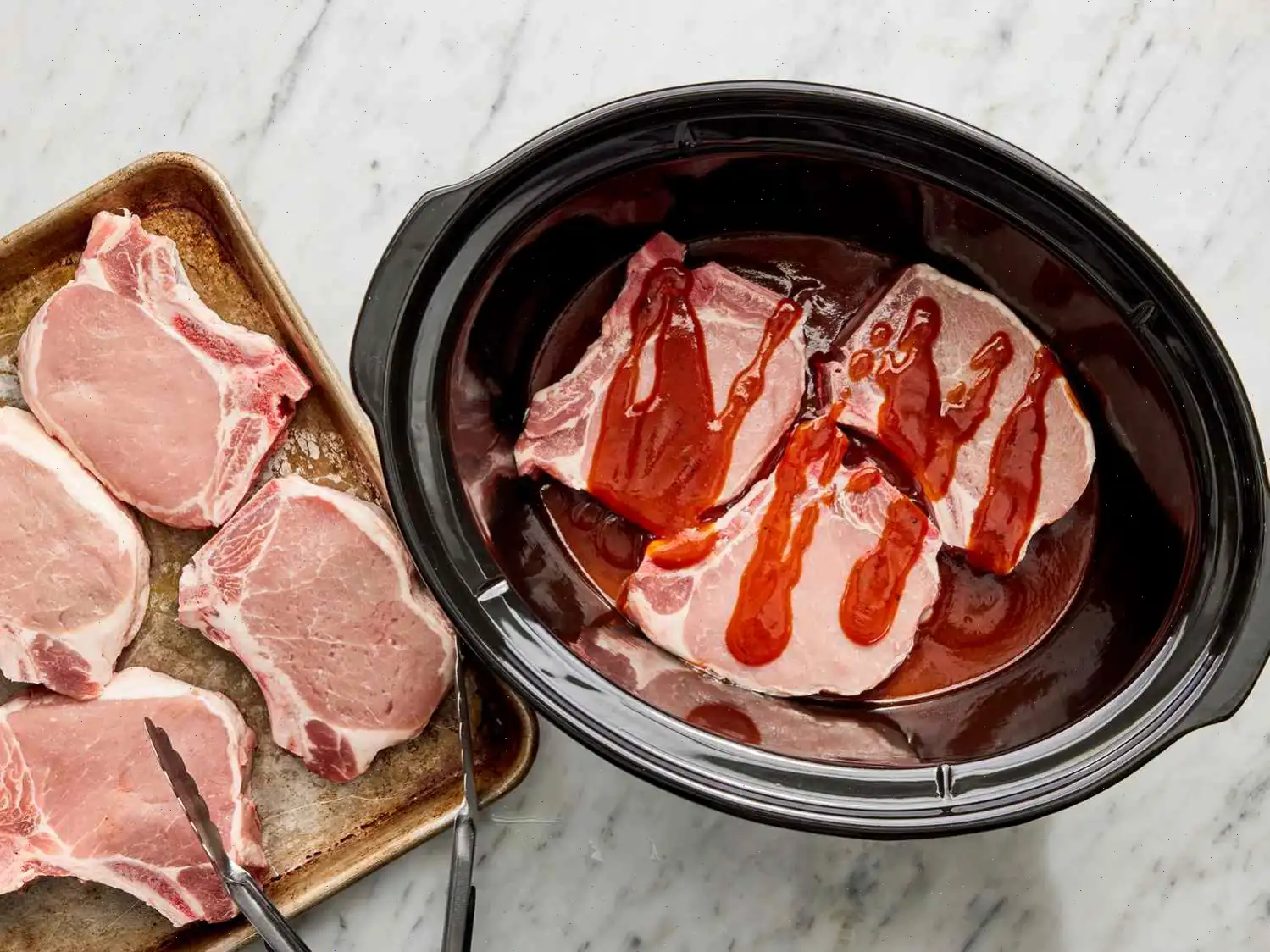 Slow Cooker BBQ Pork Chops Recipe