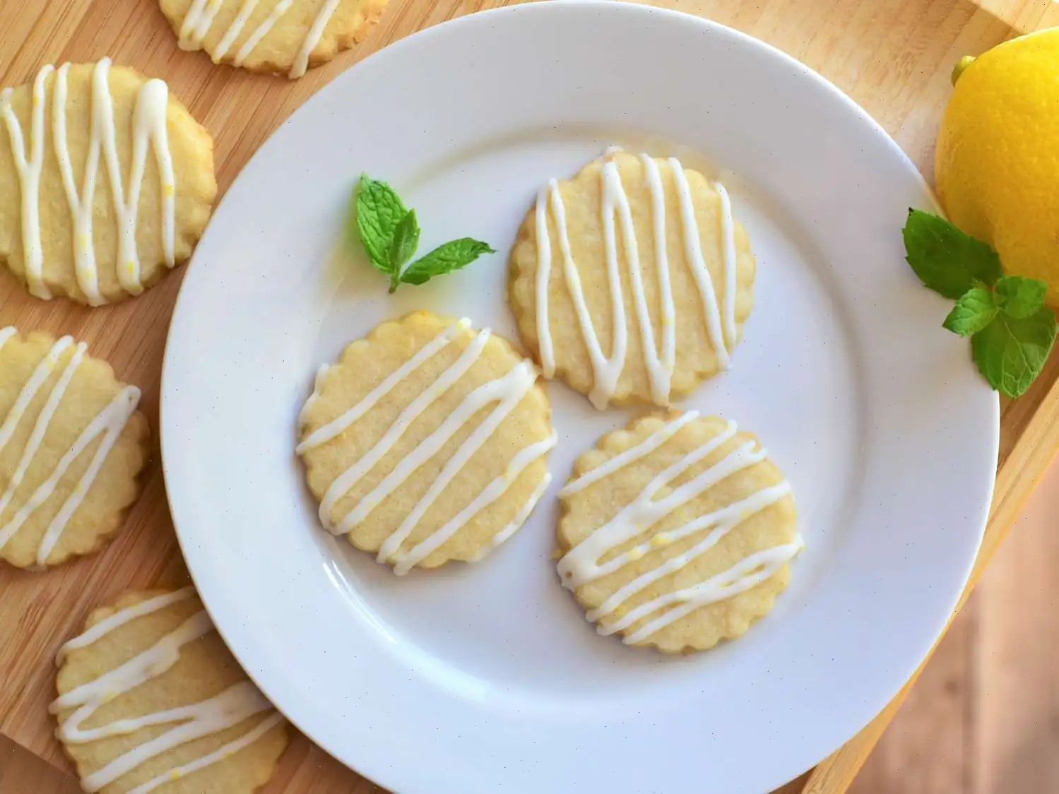 Lemon Shortbread Cookies Recipe