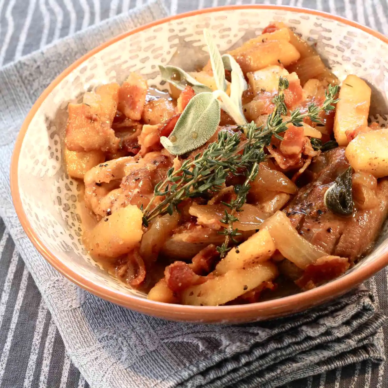 Skillet Apple Cider Chicken Recipe