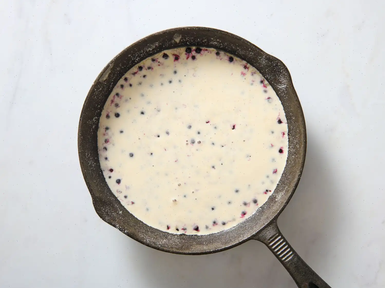 Blackcurrant and Miso Clafoutis Recipe
