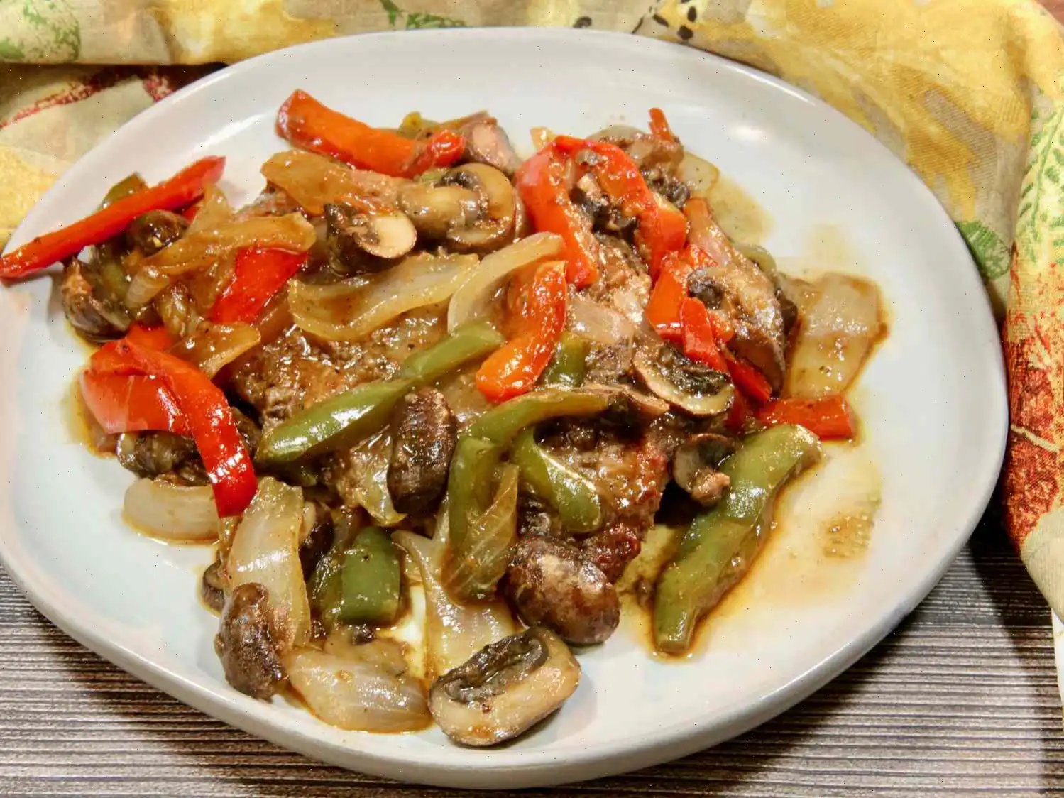 Oven-Baked Pepper Steak Recipe