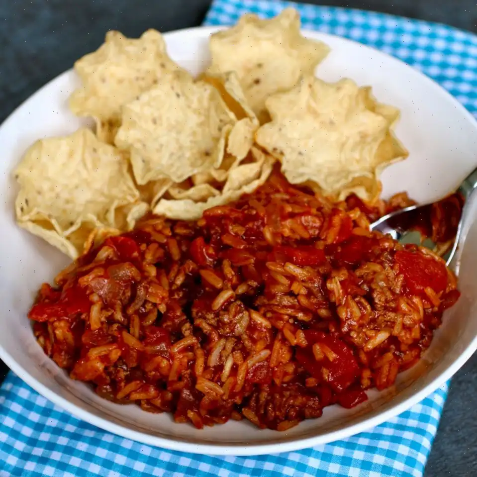 Spanish Rice with Ground Beef Recipe