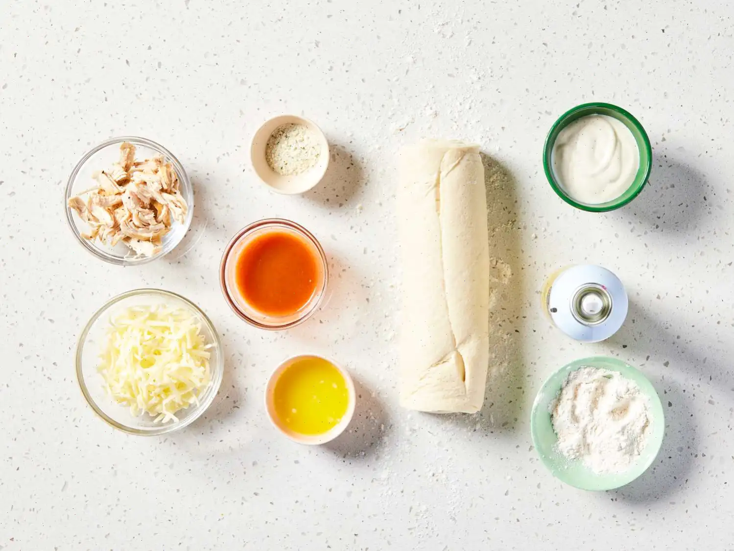 Buffalo Chicken Pizza Rolls Recipe