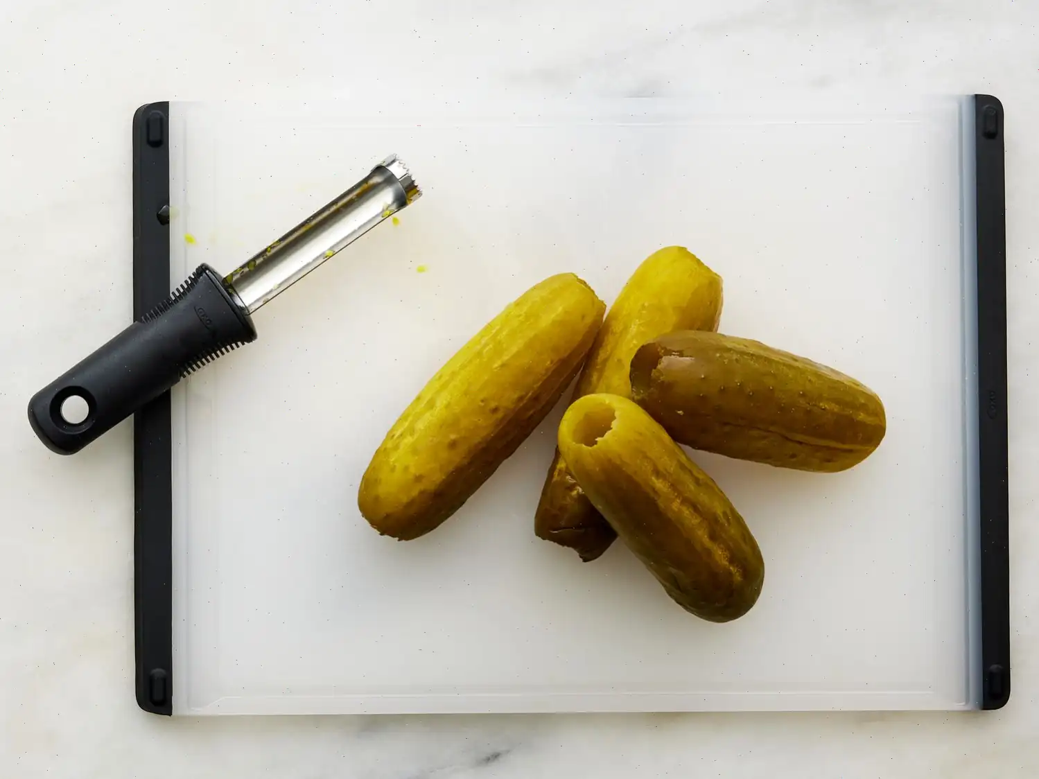 Pulled Pork & Pickle Corn Dogs