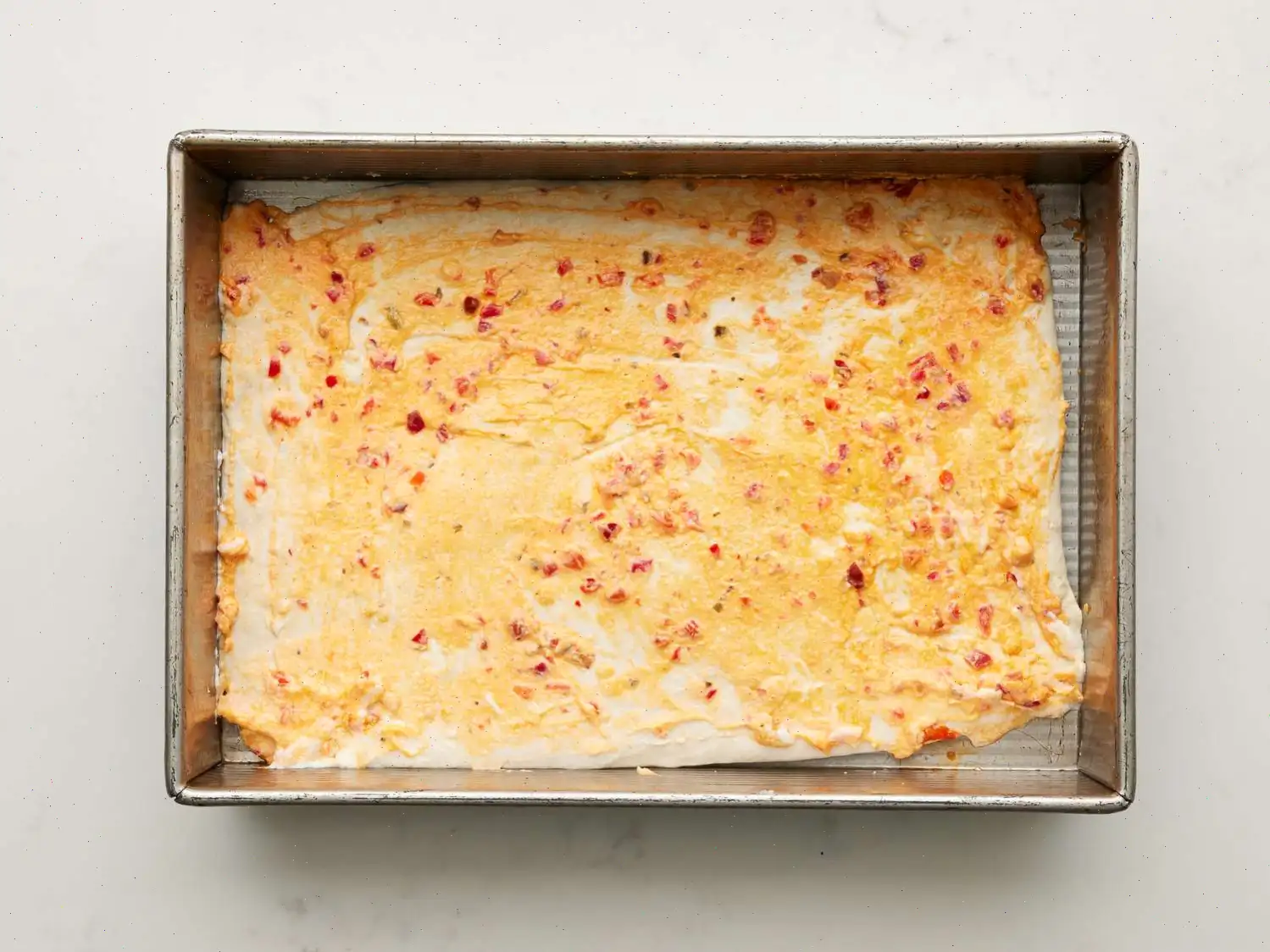 Spicy Garlic Pepperoni Pan Pizza