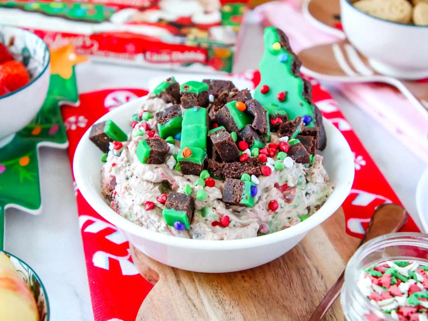 Little Debbie Brownie Tree Dip Recipe