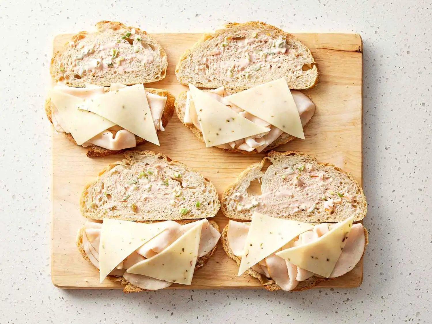 Grilled Hot Turkey Sandwiches Recipe
