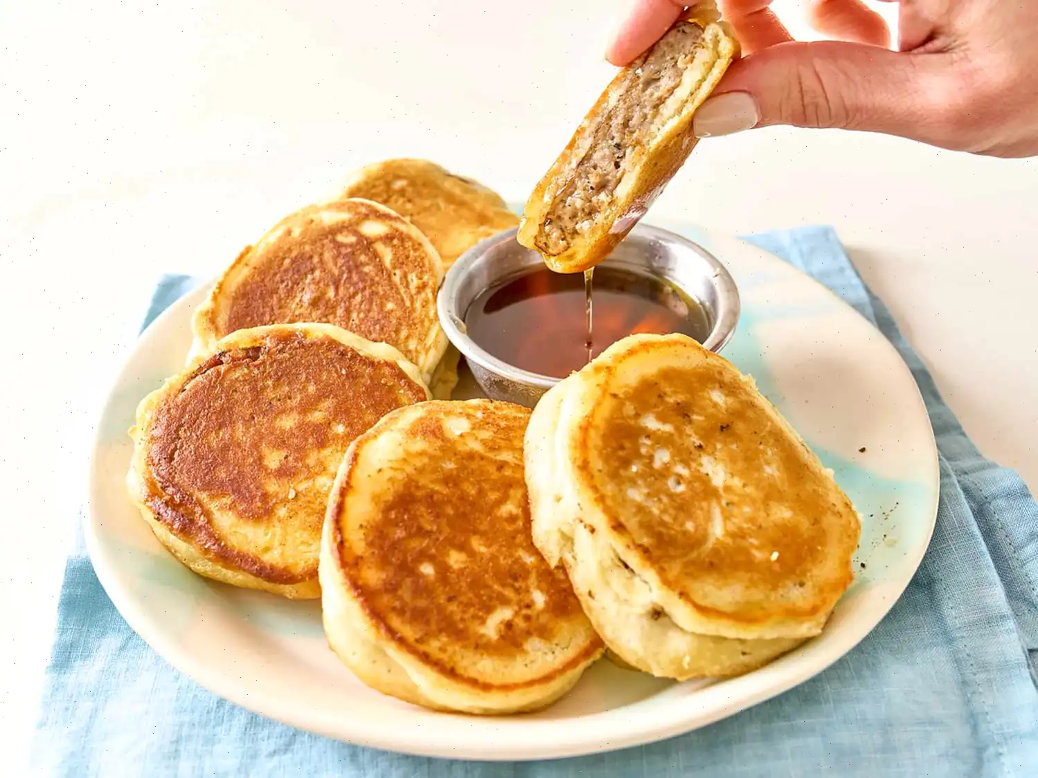 Easy Sausage Pancakes Recipe