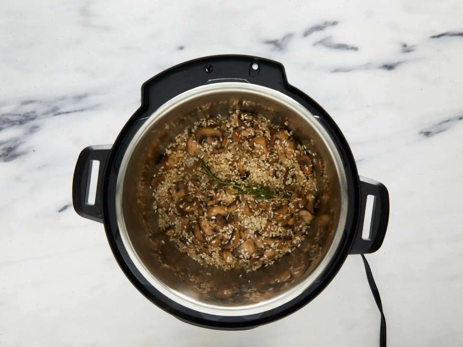 Instant Pot Mushroom Risotto Recipe