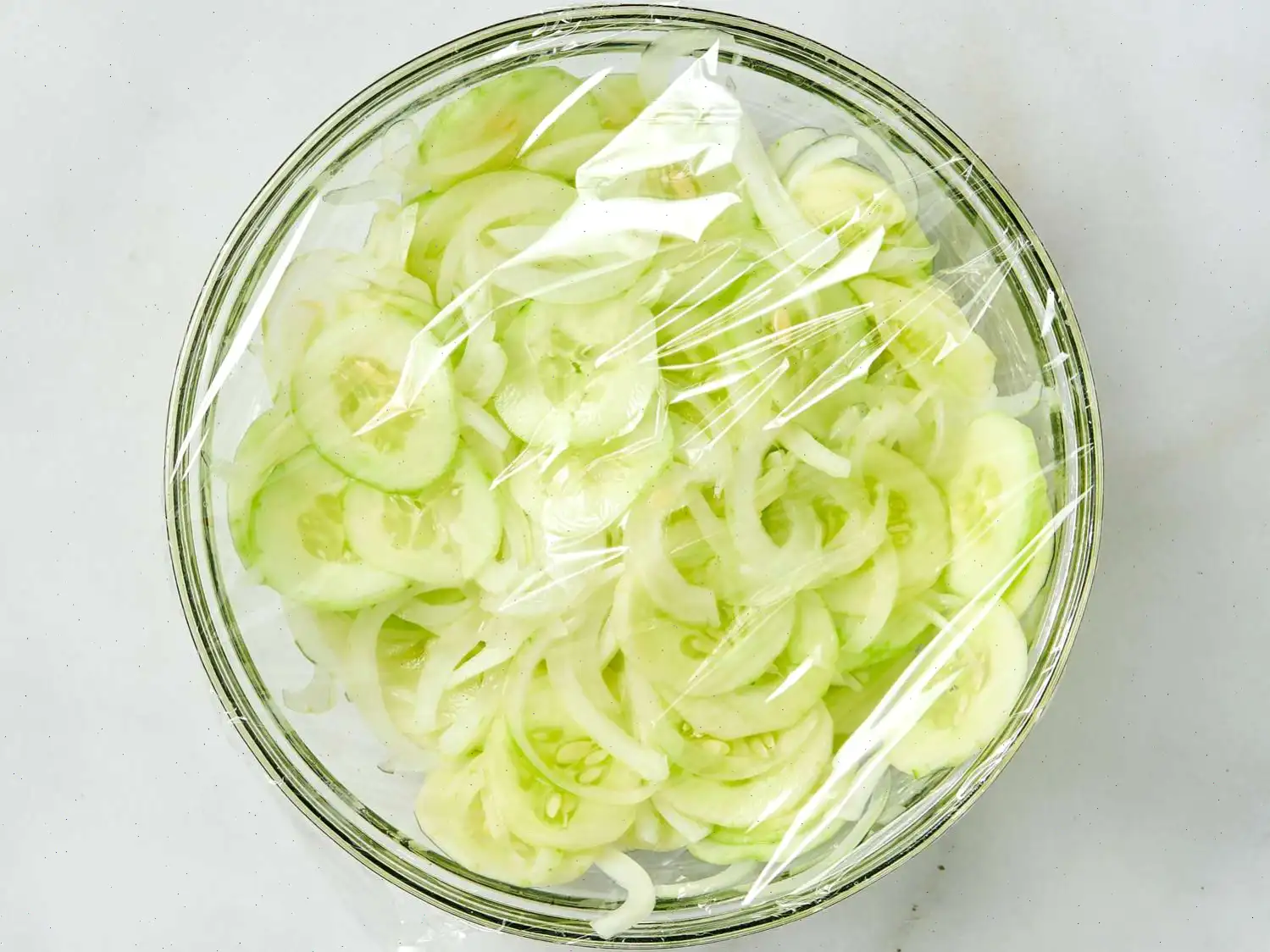 Dad's Creamy Cucumber Salad Recipe
