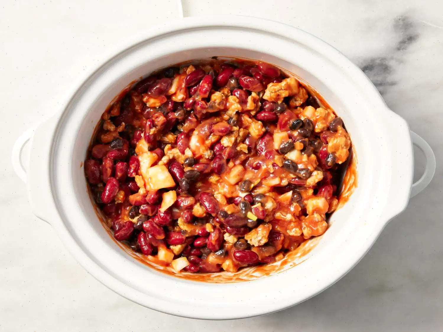 Laura's Quick Slow Cooker Turkey Chili Recipe