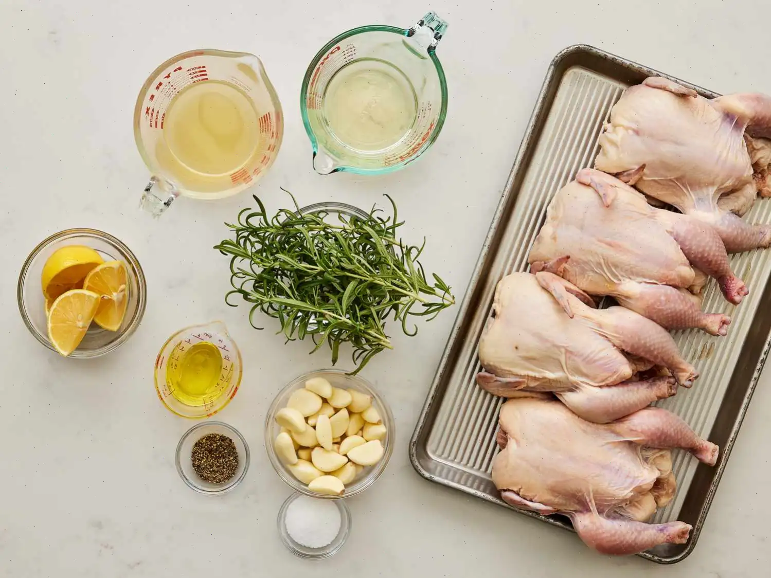 Cornish Game Hens with Garlic and Rosemary Recipe