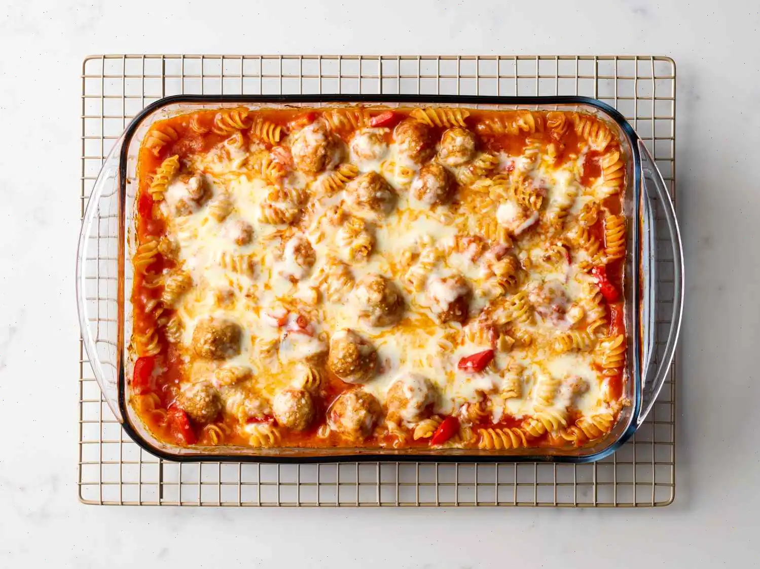 Dump and Bake Meatball Casserole Recipe