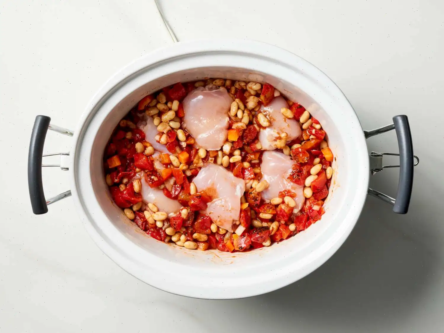 Crockpot Buffalo Chicken Chili Recipe