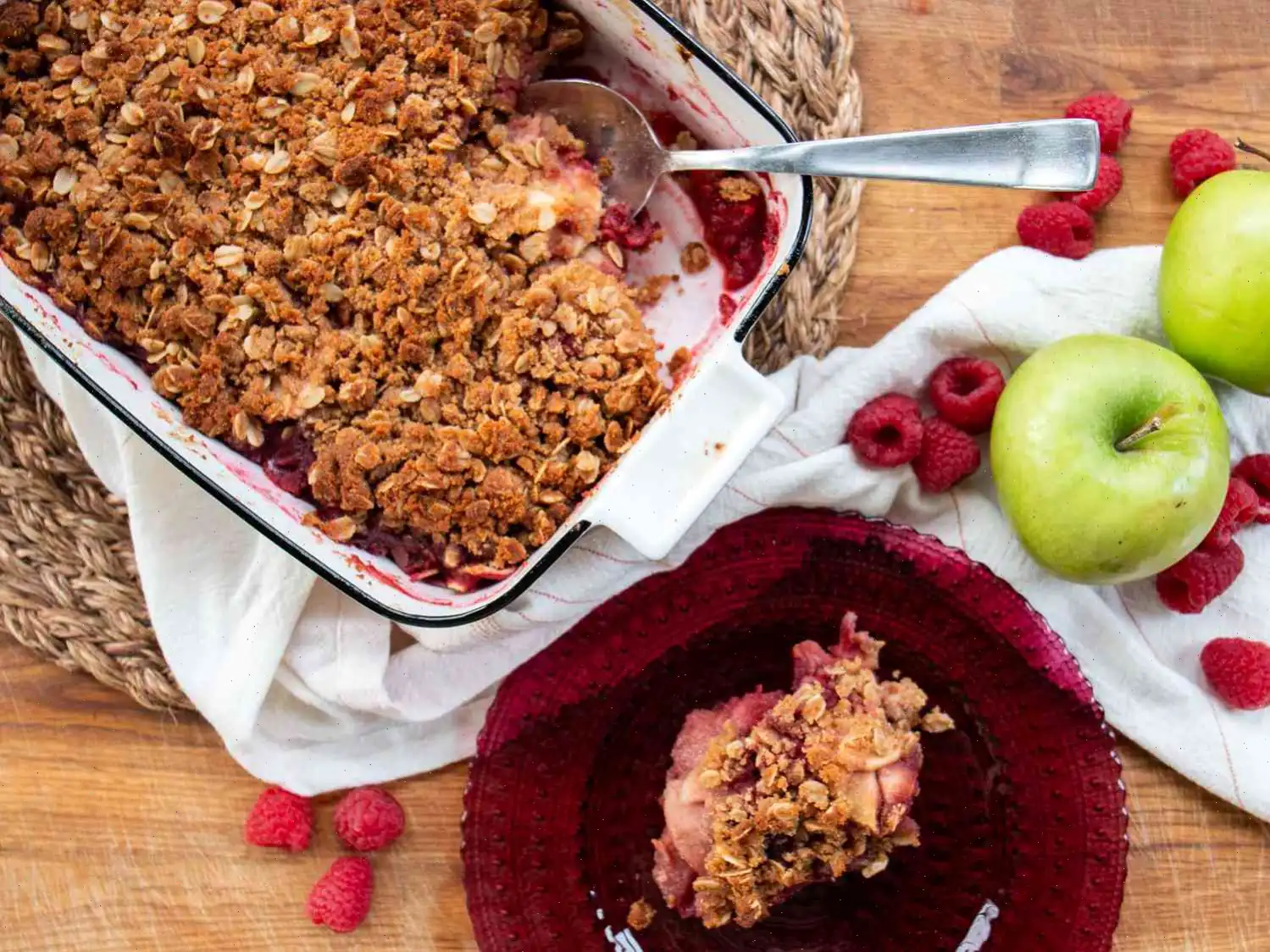 Apple Raspberry Crisp Recipe