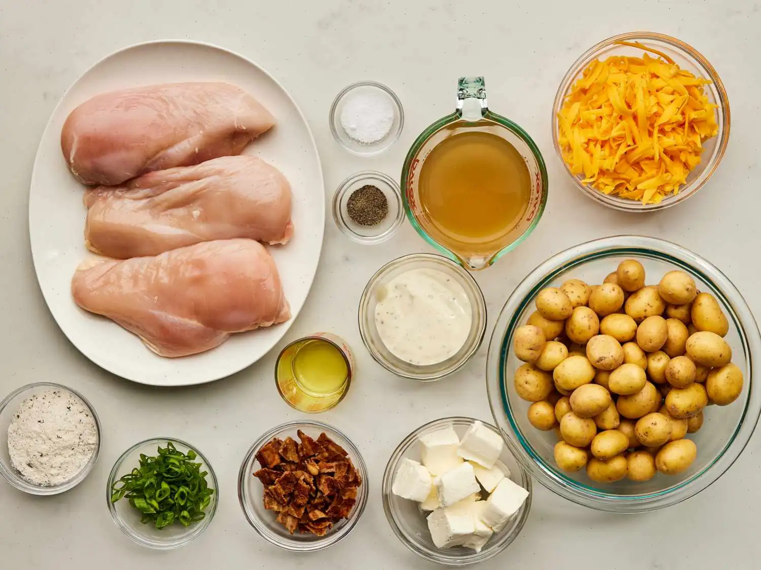 Slow Cooker Loaded Chicken and Potatoes Recipe