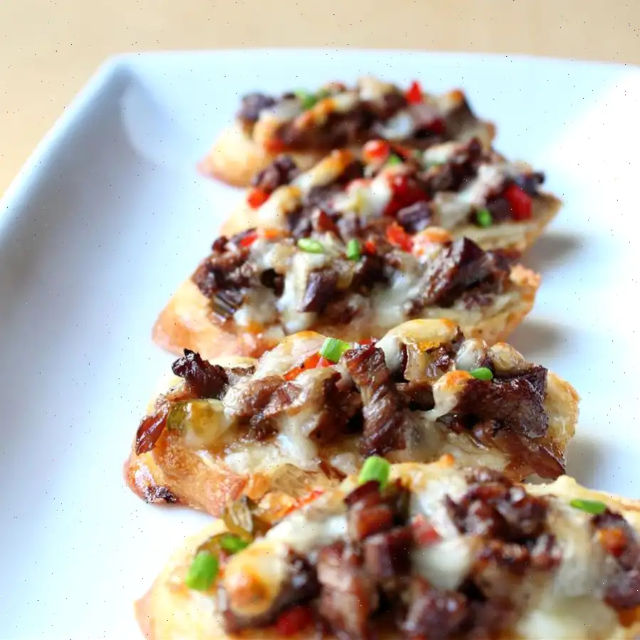 Mini Philly Cheesesteaks Recipe