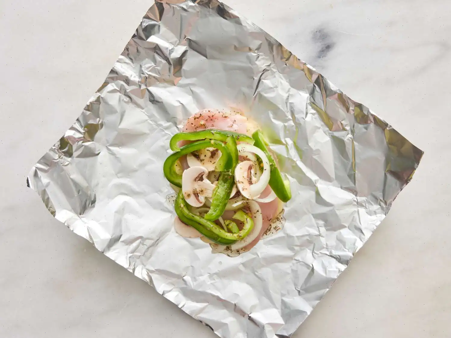 Grilled Chicken Foil Packets Recipe
