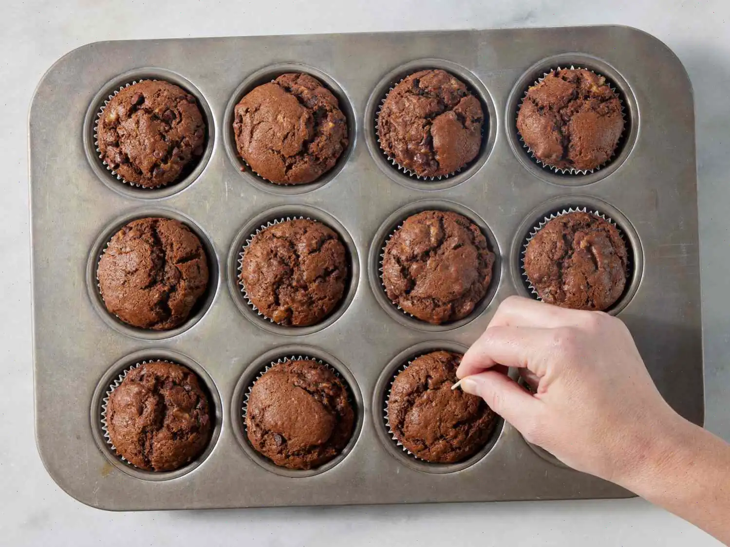 Chocolate Banana Muffins Recipe