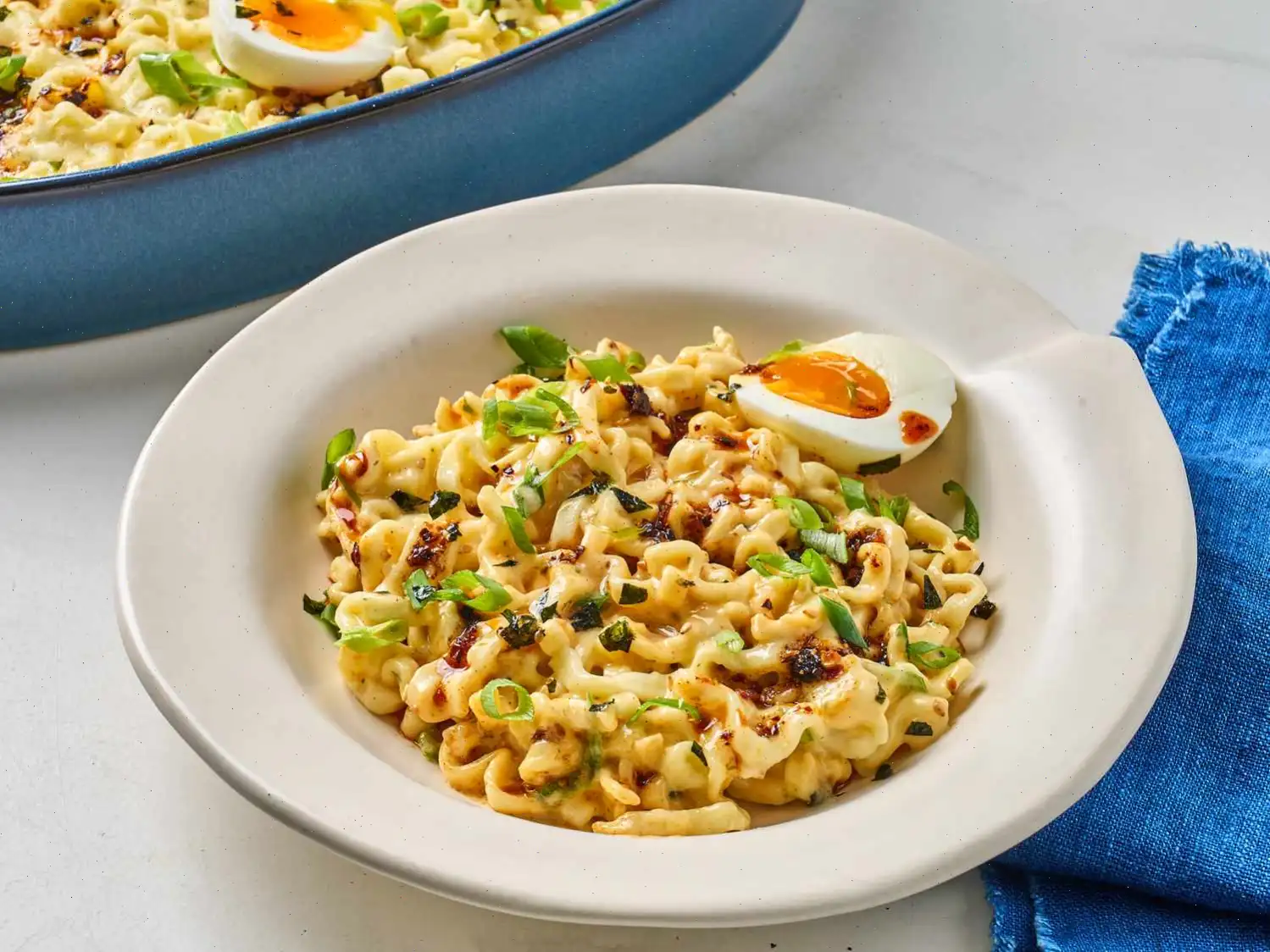 Cheesy Buldak Ramen Casserole Recipe