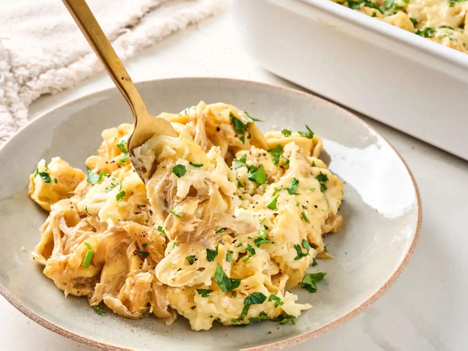 Caramelized Tennessee Onion Tortellini Recipe