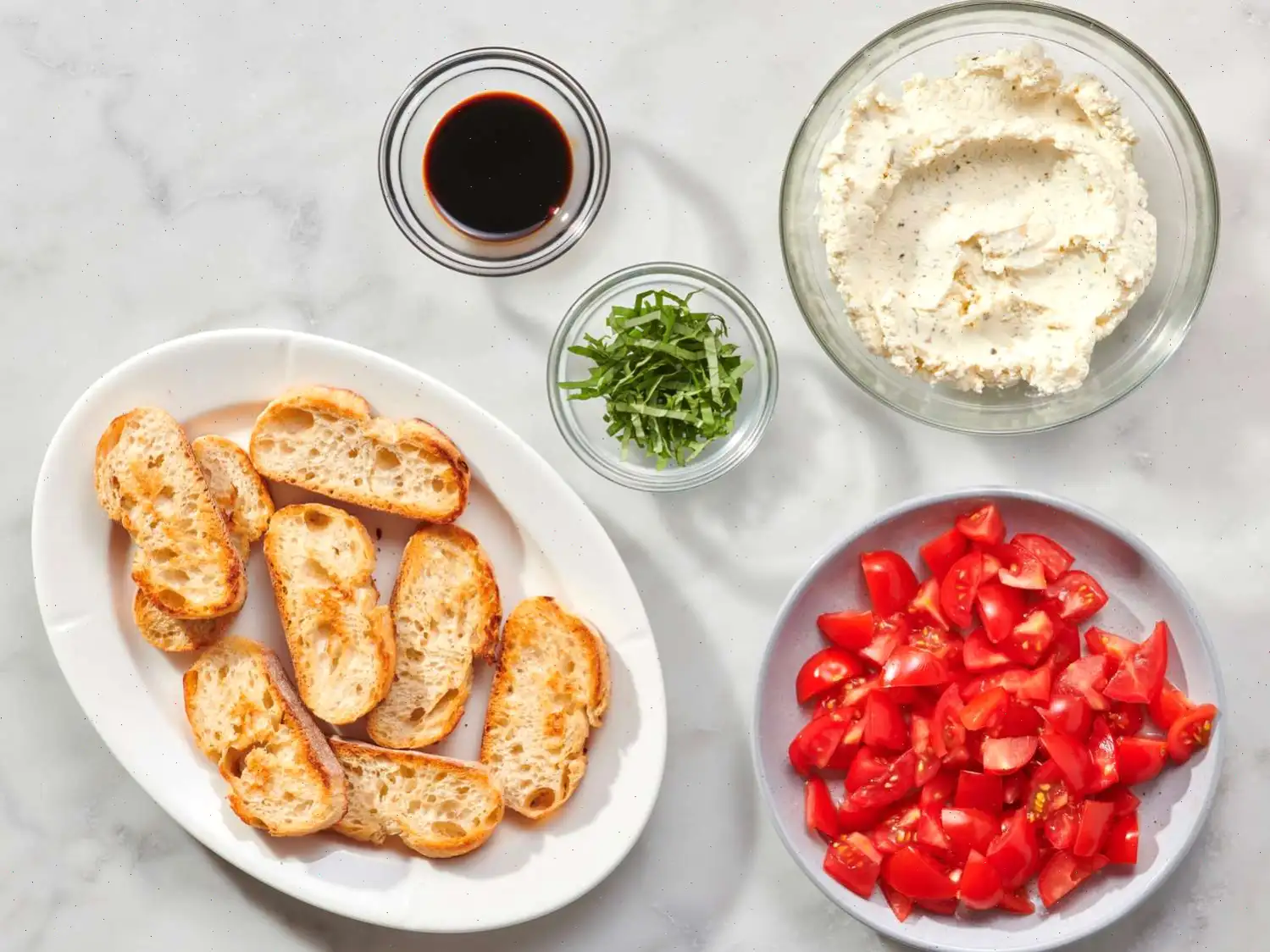 4-Ingredient Bruschetta Dip Recipe