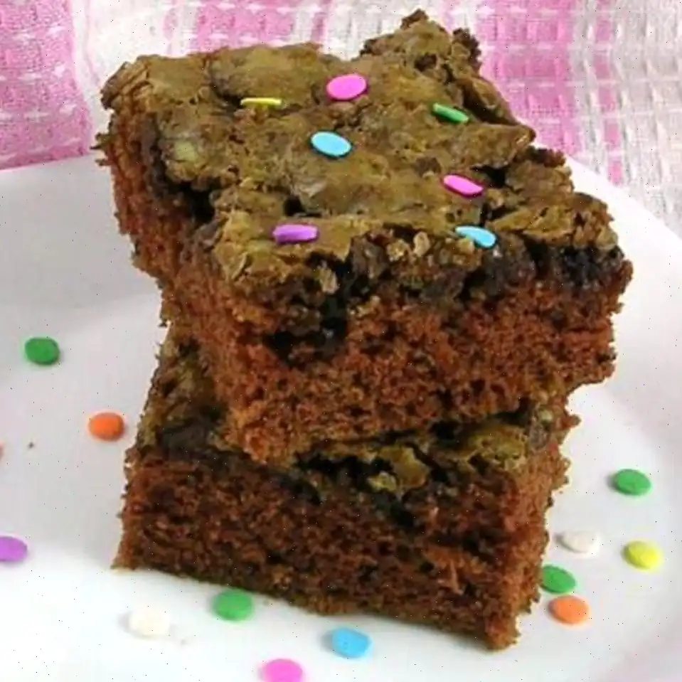 Grandma's Chocolate Zucchini Brownies Recipe