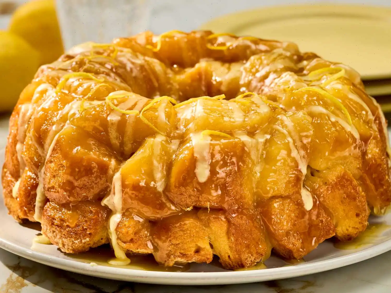 Ooey-Gooey Lemon Monkey Bread