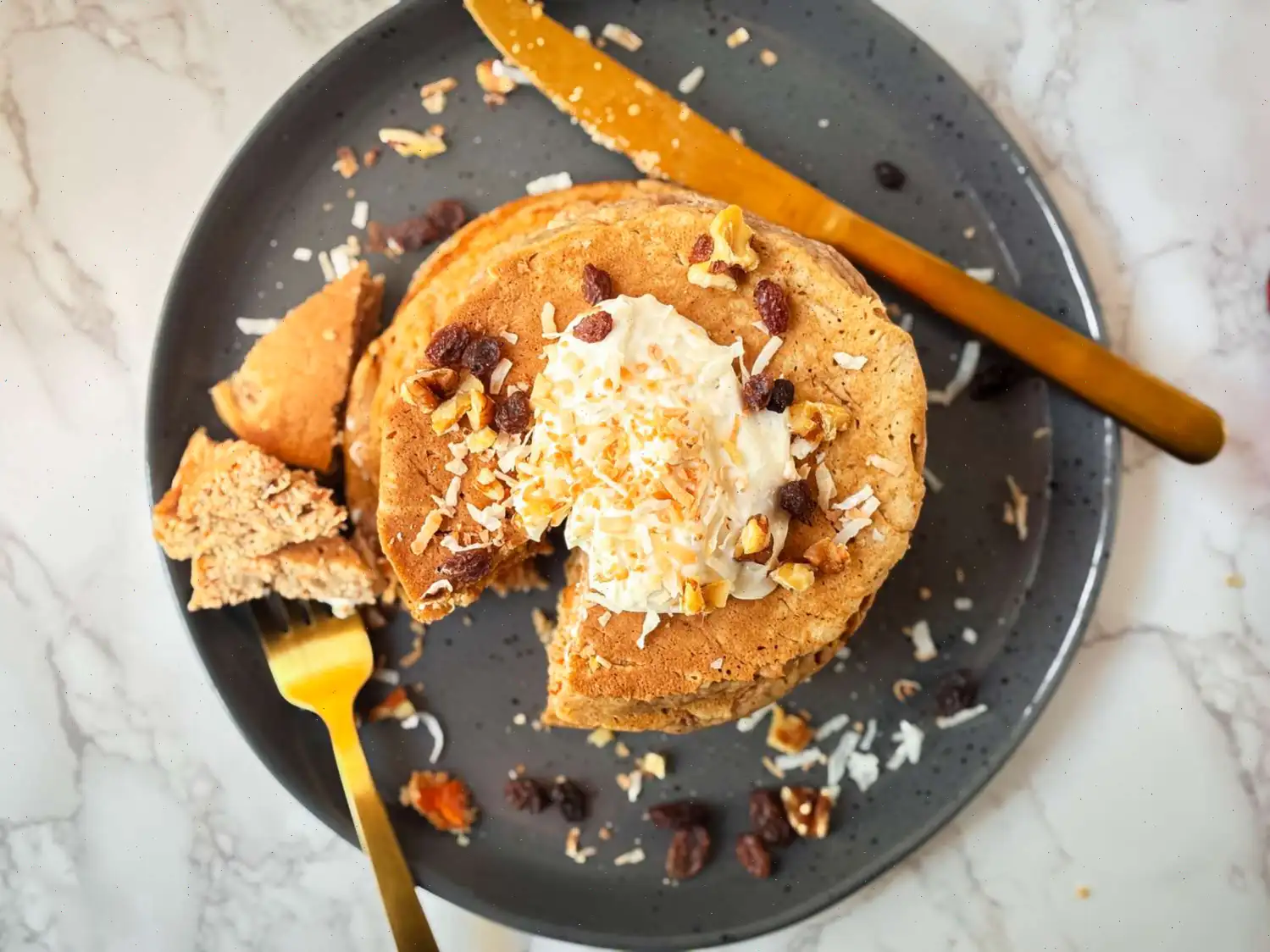 Carrot Cake Pancakes Recipe