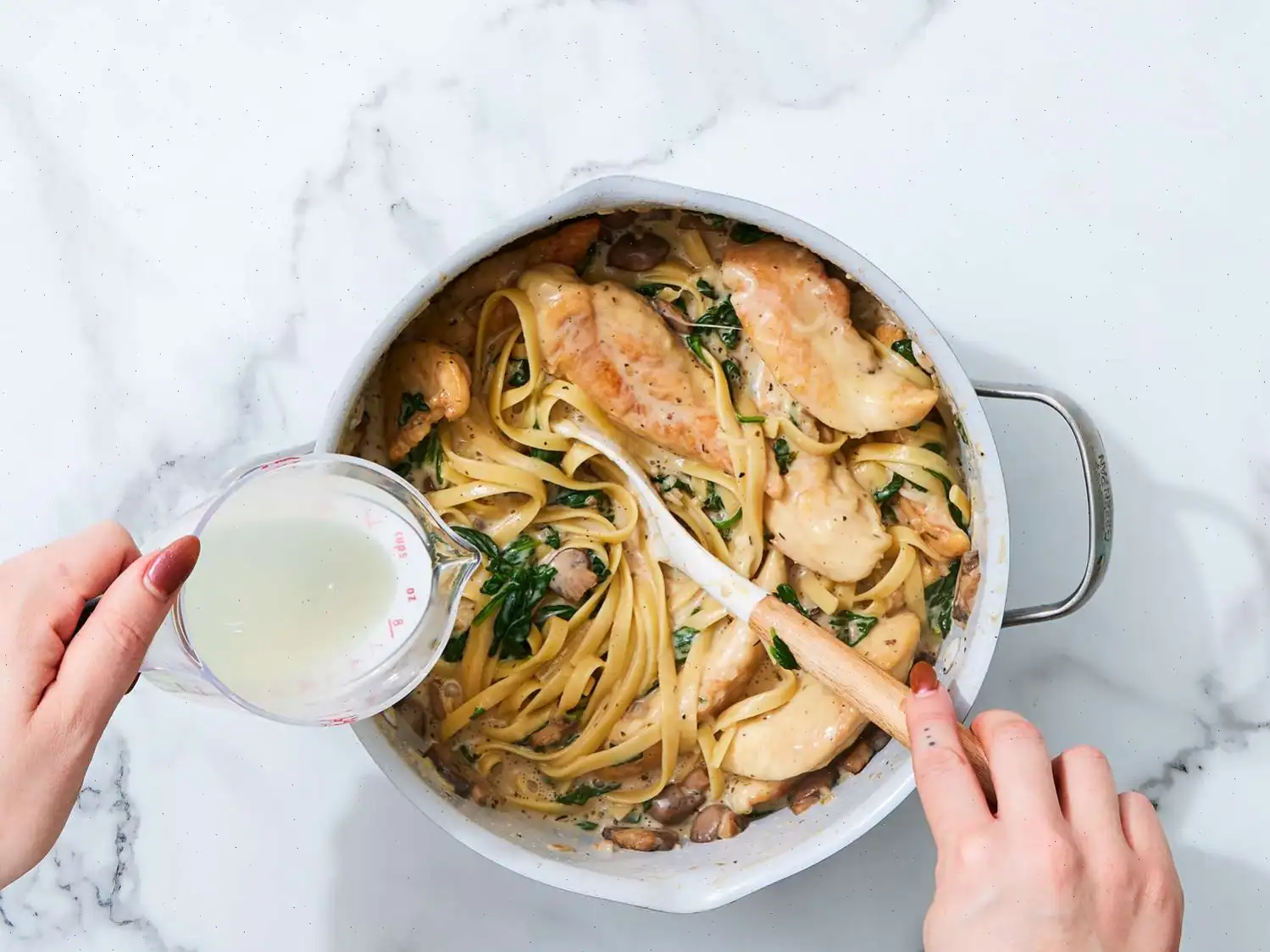 Chicken Marsala Fettuccine Recipe
