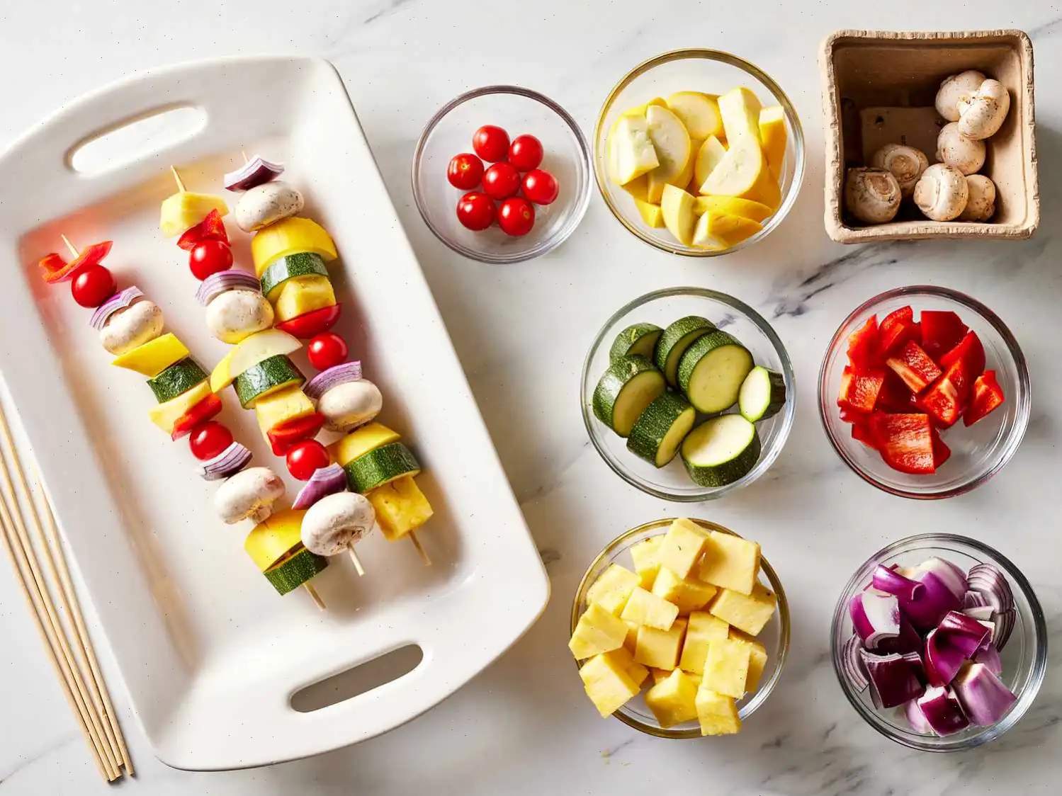 Grilled Veggie Skewers Recipe