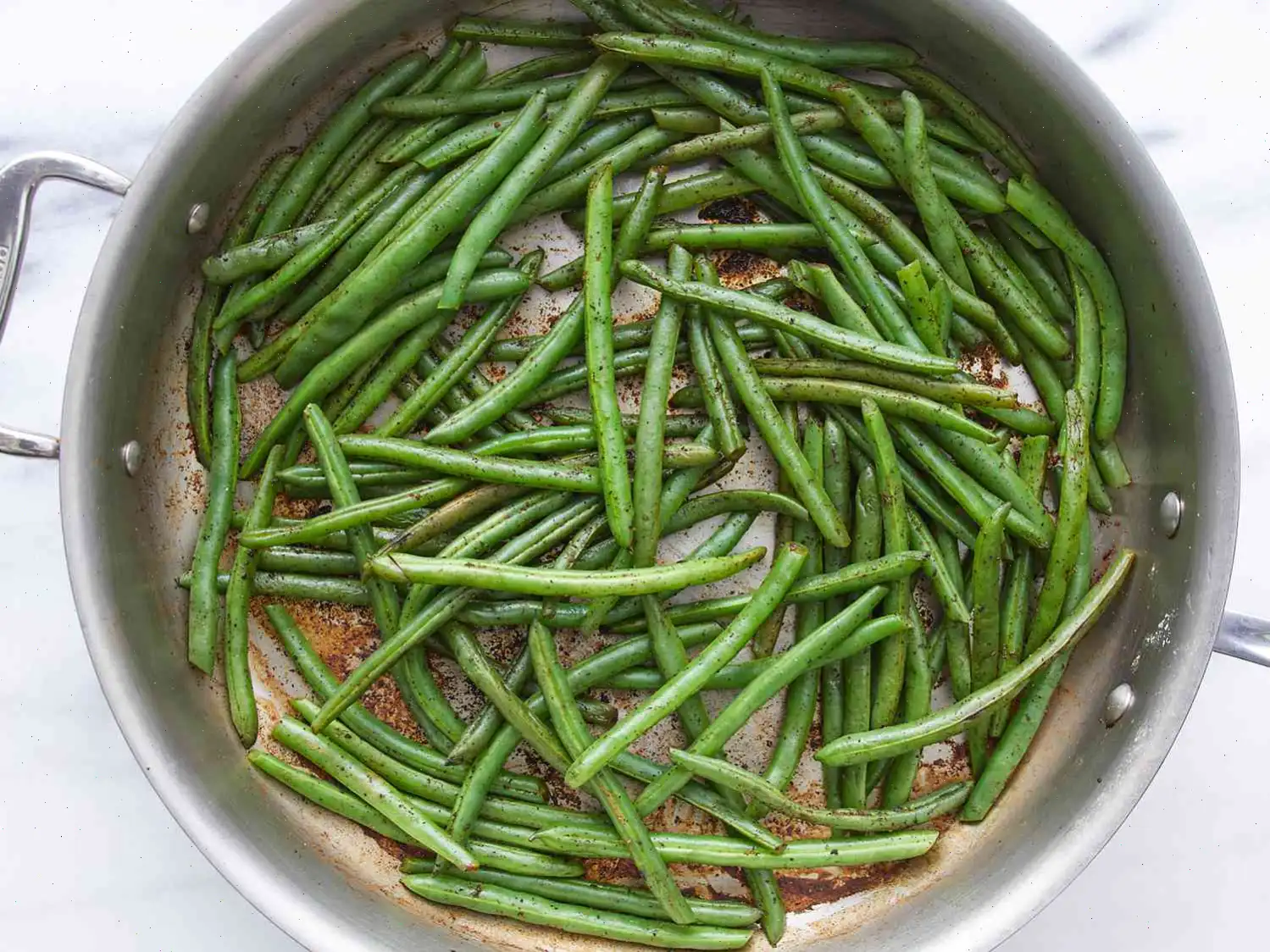 Pan Fried Green Beans Recipe