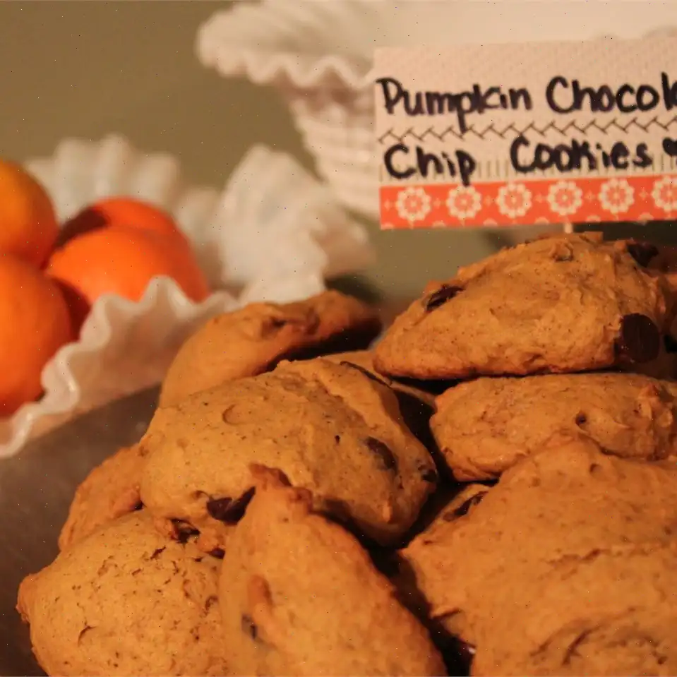 Chocolate Chip Pumpkin Cookies Recipe