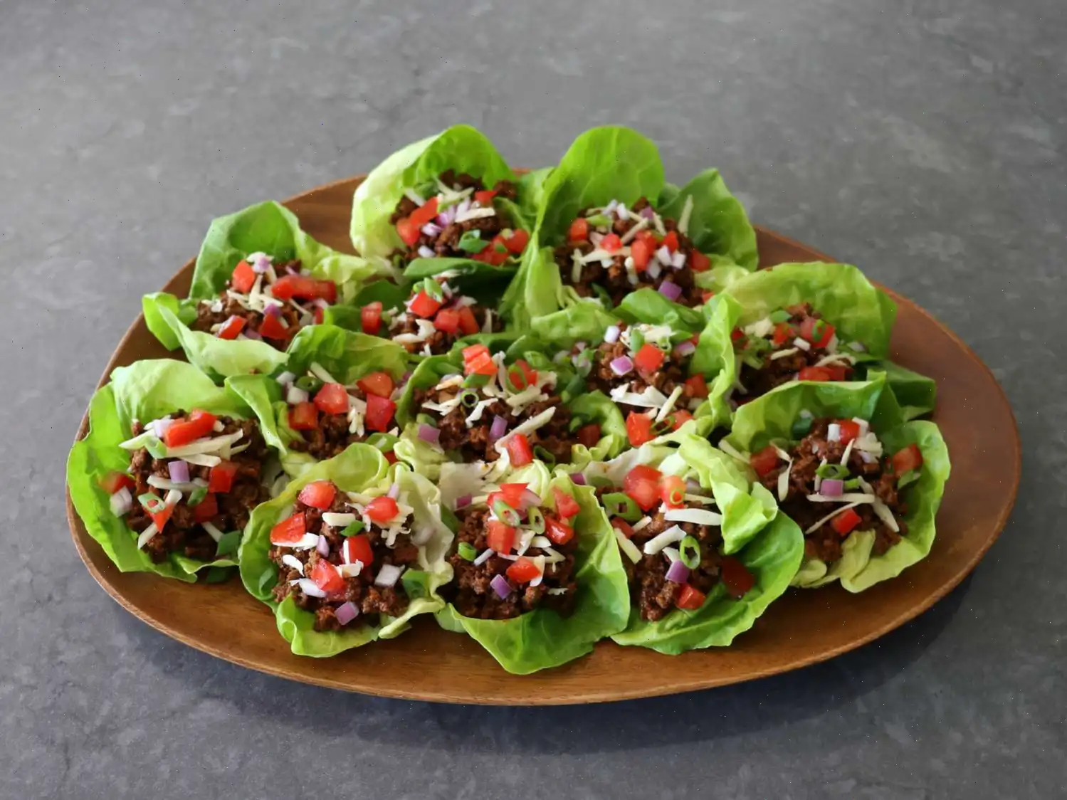 Taco Beef Lettuce Cups Recipe