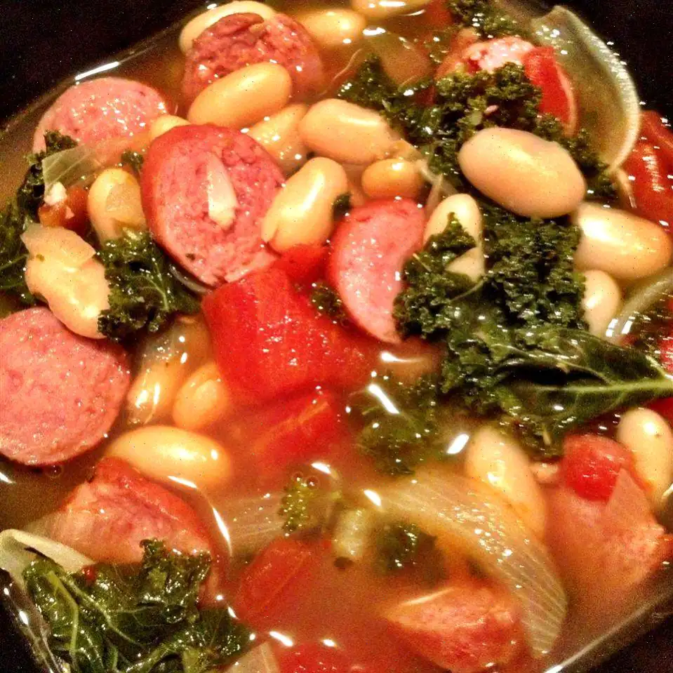 Cannellini Bean with Flat Leaf Kale Recipe