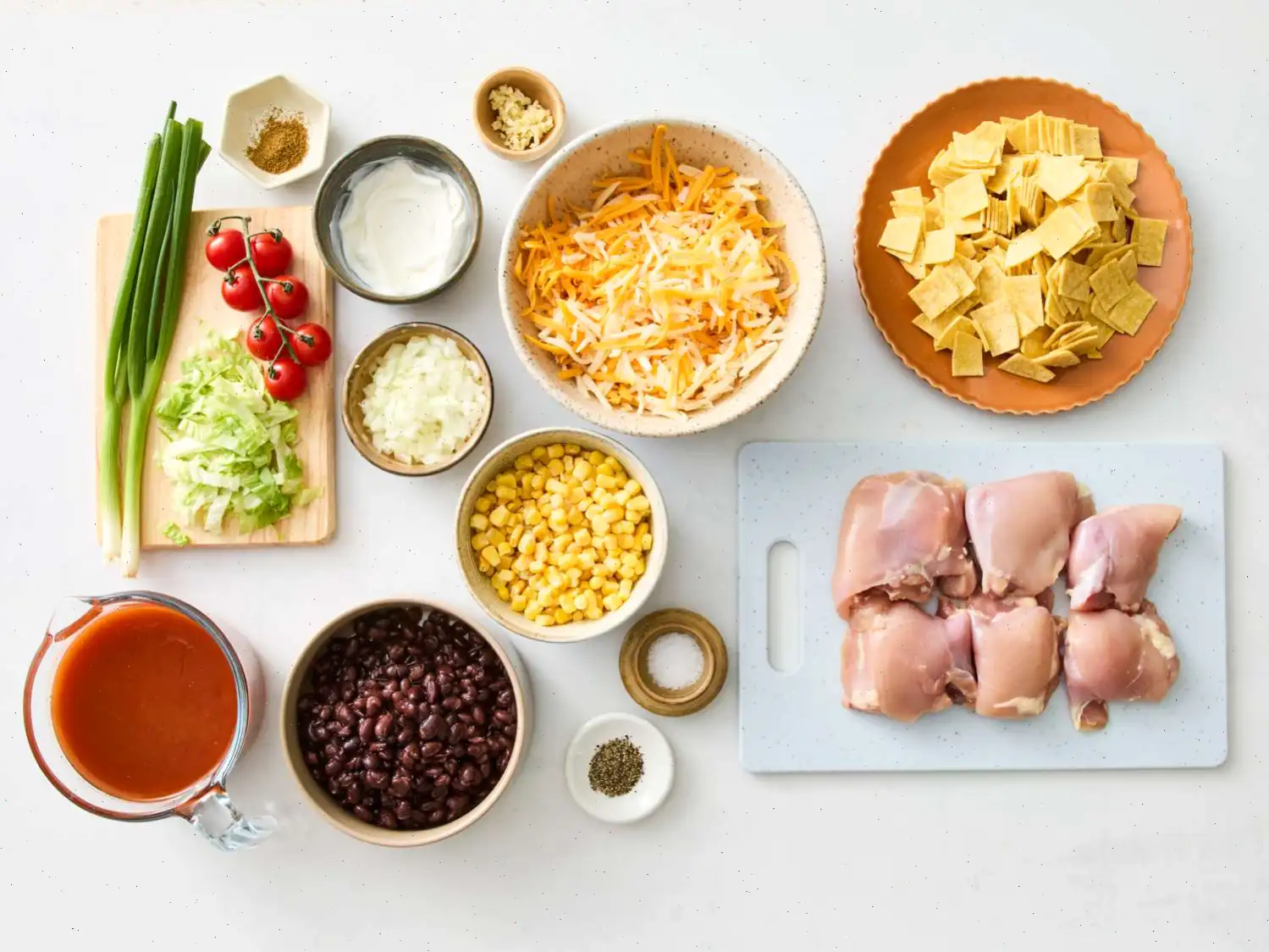 Slow Cooker Chicken Enchilada Casserole Recipe