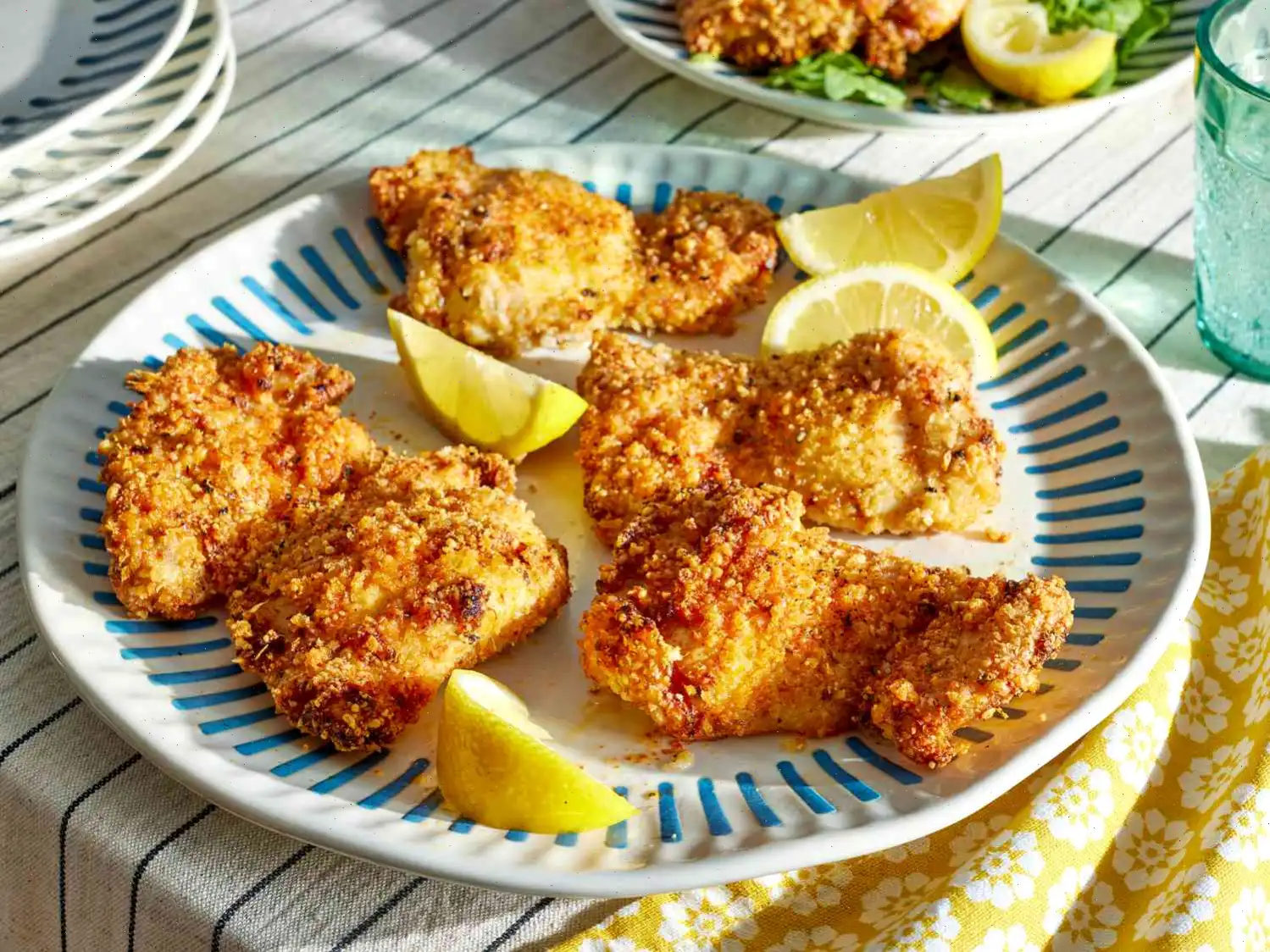 Air Fryer Lemon Garlic Parmesan Chicken Recipe
