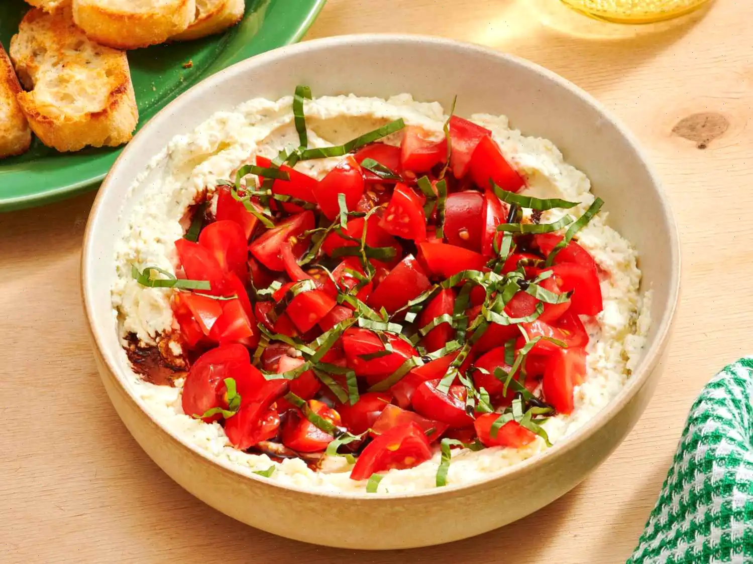 4-Ingredient Bruschetta Dip Recipe
