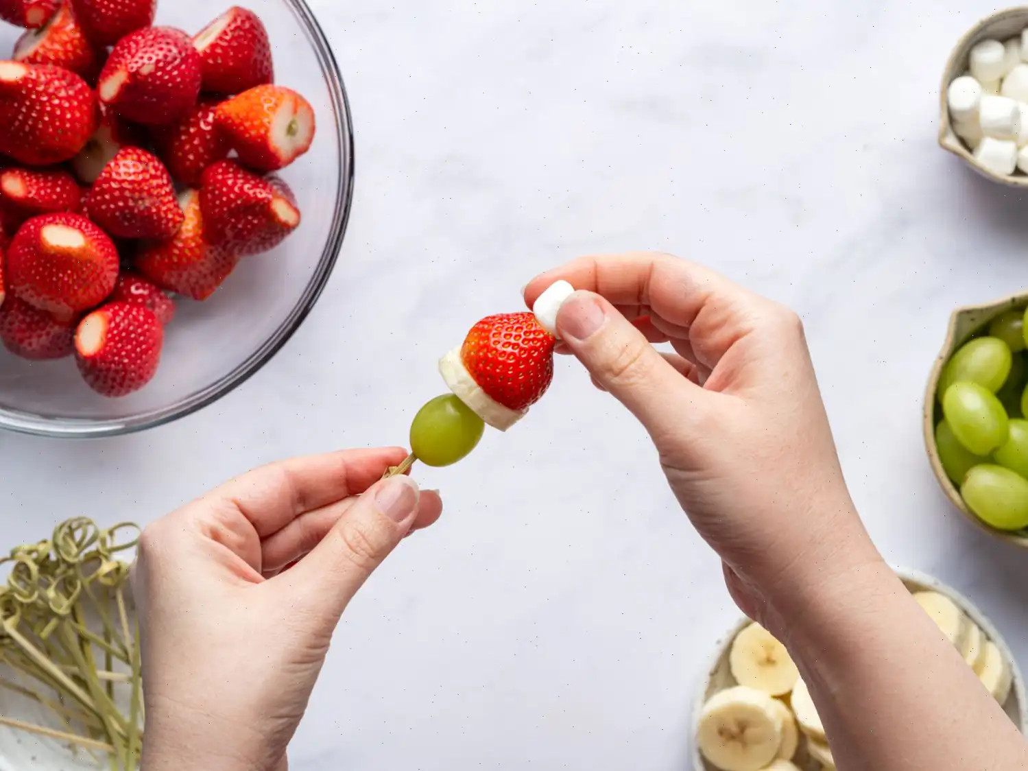 Grinch Kabobs Recipe